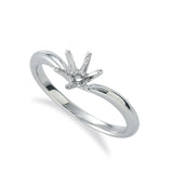 Japanese 6 Prong Ring Setting