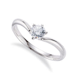 Japanese 6 Prong Ring Setting