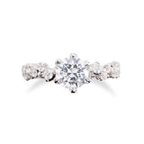 Japanese 6 Prong Ring Setting