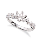 Japanese 6 Prong Ring Setting