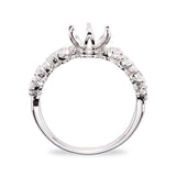 Japanese 6 Prong Ring Setting