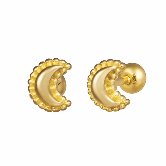 14K Gold Ear Stud (358)