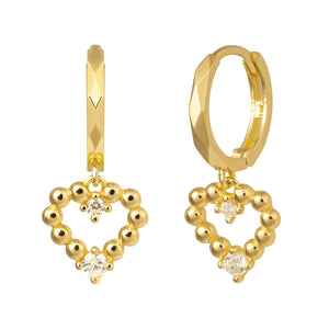 14K Gold Hoop Earrings (356)